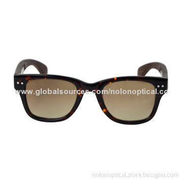 Latest Fashion Polarized Wooden Sunglasses, Customized Logos Accepted